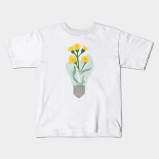 Broken dandelion bulb Kids T-Shirt